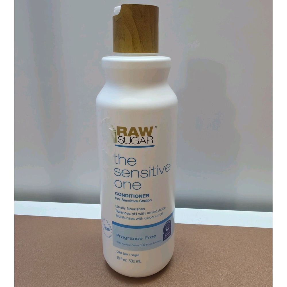 New Raw Sugar The Sensitive One Conditioner Fragrance Free 18 oz